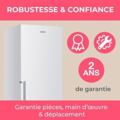 Réfrigérateur combiné - OCEANIC - OCEAFC262STDW - 262 L - Classe D