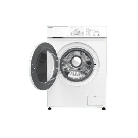 Lave-linge 6 kg - 1000 trs/min - 16 progs dont 1 vapeur - L59,5 x P 41 x H 85 cm - Classe A - blanc