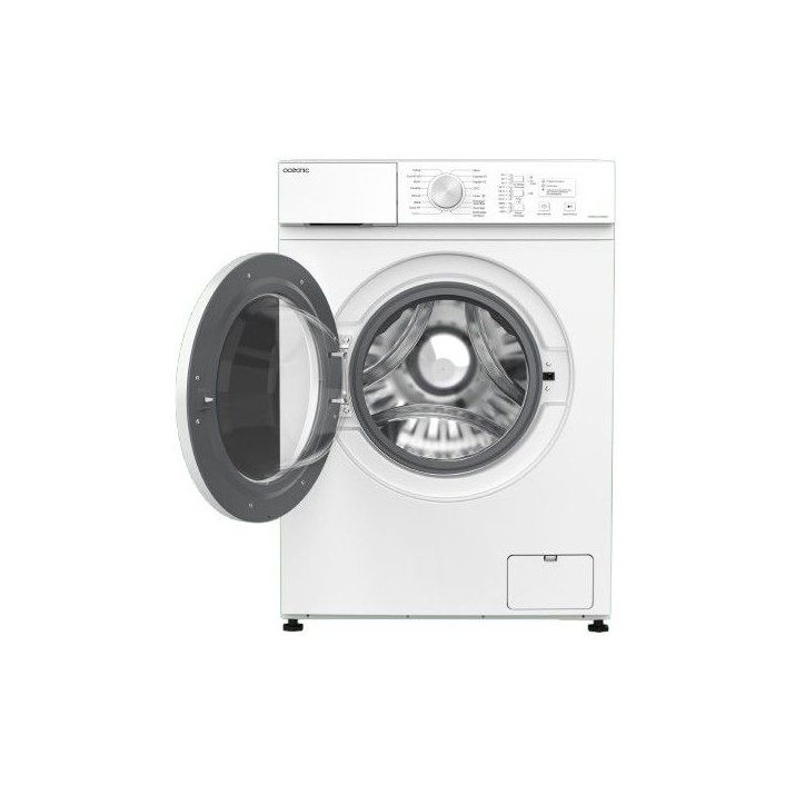 Lave-linge 6 kg - 1000 trs/min - 16 progs dont 1 vapeur - L59,5 x P 41 x H 85 cm - Classe A - blanc