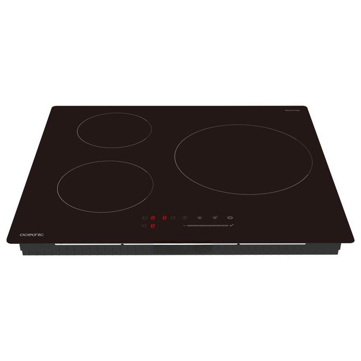 Table de cuisson a induction - OCEANIC - 3 foyers - 6500W - L60 x P52 cm - OCEATI3Z7B2 Table de cuisson a induction - OCEANIC - 3 foyers - 6500W - L60 x P52 cm - OCEATI3Z7B2