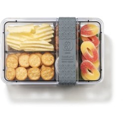 Lunch box compartimentée - BODUM - Bistro - Couverts - Gris