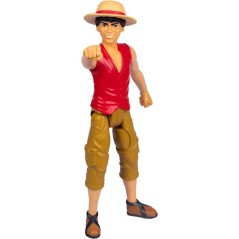 Figurine - ONE PIECE - Luffy - 30 cm - Articulée - Netflix