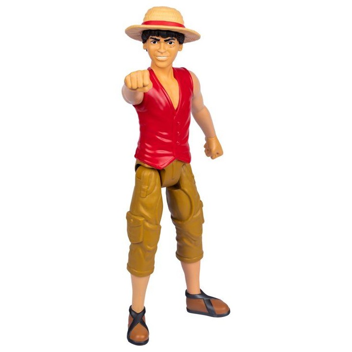 Figurine - ONE PIECE - Luffy - 30 cm - Articulée - Netflix