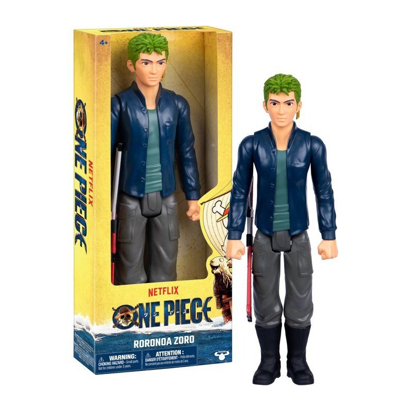 Figurine - ONE PIECE - Zoro - 30 cm - Articulée - Netflix