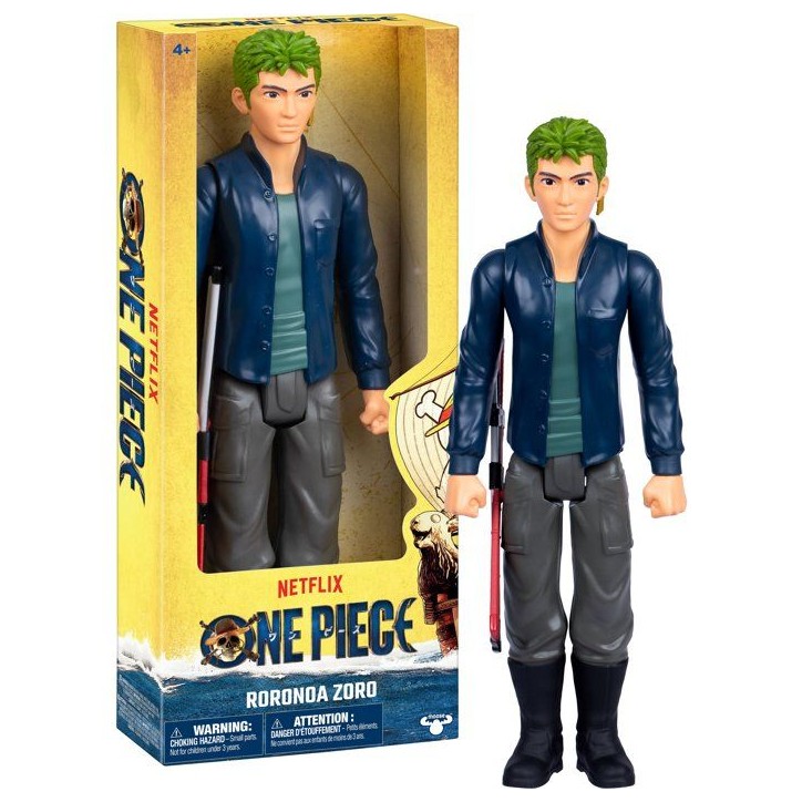Figurine - ONE PIECE - Zoro - 30 cm - Articulée - Netflix