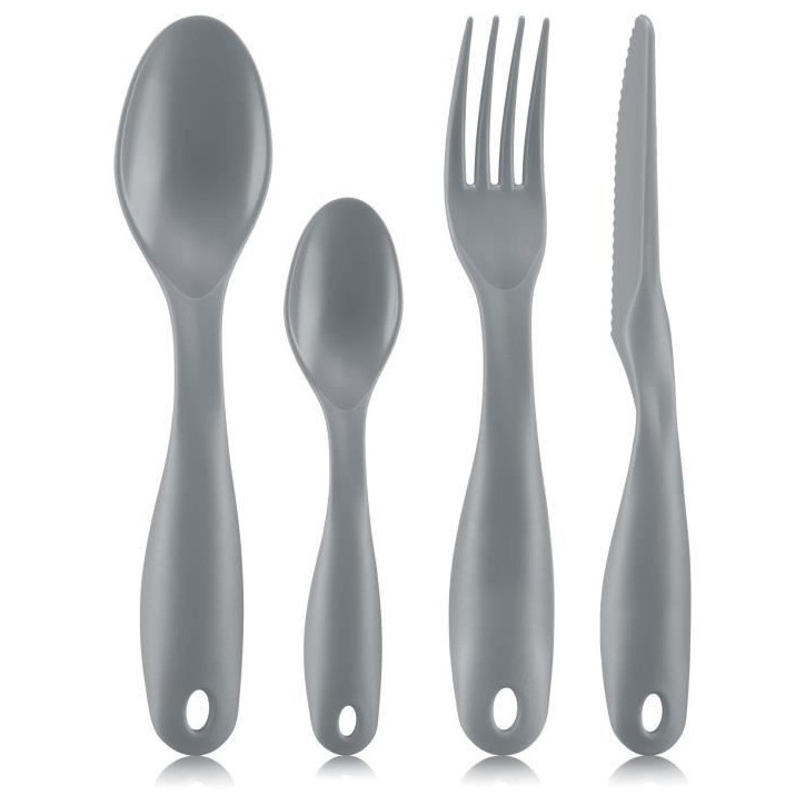 Lunch box compartimentée - BODUM - Bistro - Couverts - Gris Lunch box compartimentée - BODUM - Bistro - Couverts - Gris