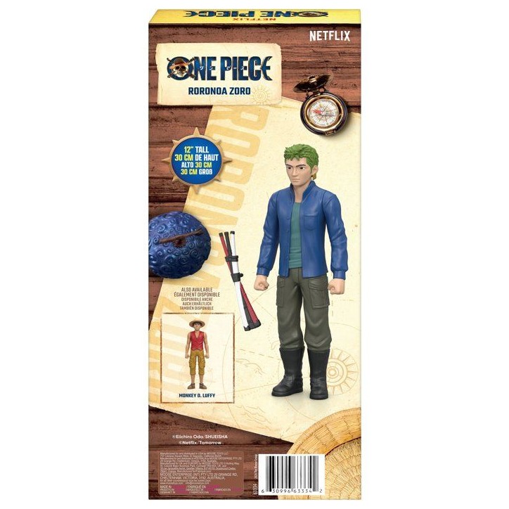 Figurine - ONE PIECE - Zoro - 30 cm - Articulée - Netflix