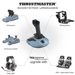 THRUSTMASTER Joystick TCA Officer Pack Airbus Edition : Réplique ergo