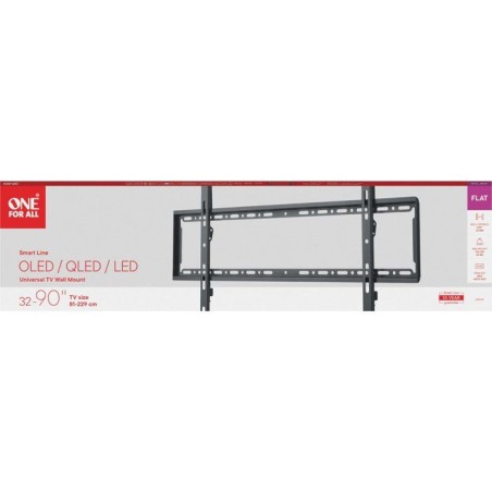 Support mural TV - SMART - WM2615 - Fixe - Distance au mur 22 mm - TV 32 a 90 pouces