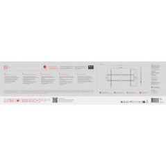 Support mural TV - SMART - WM2615 - Fixe - Distance au mur 22 mm - TV