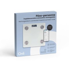 Pese-personne impédancemetre connecté rechargeable - ONLI - ON1029W