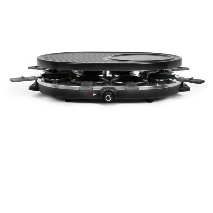 Raclette 3 en 1 - ONLI - ON1035N - 8 personnes - grill / crepiere