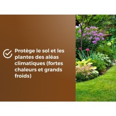 Paillage Massifs & Fleurs - OR BRUN - OBRPCLA6U - 6L - Plaquettes de b