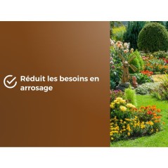Paillage Massifs & Fleurs - OR BRUN - OBRPCLA6U - 6L - Plaquettes de b