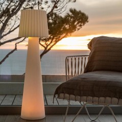Lampadaire extérieur sans fil - LUMISKY - LADY C110 - LED multicolore