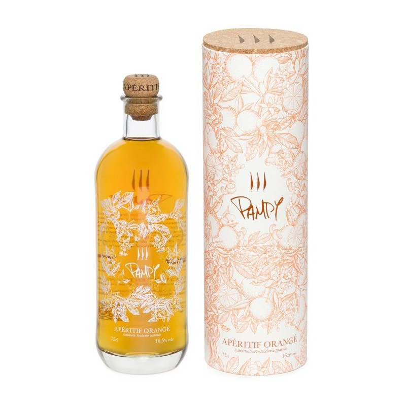Pampy - Apéritif orangé - 16,5% Vol. - 75cl sous étui