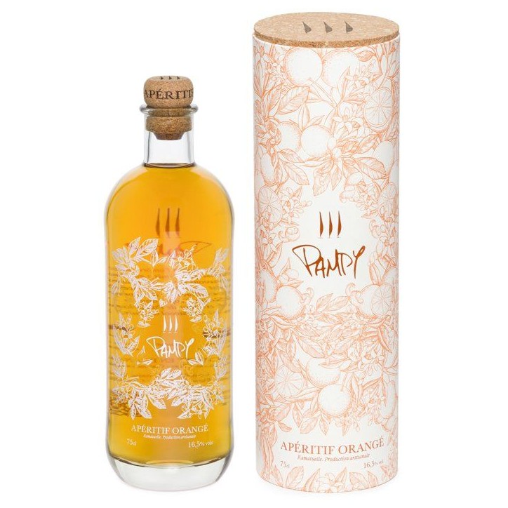 Pampy - Apéritif orangé - 16,5% Vol. - 75cl sous étui