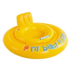 Bouée gonflable pour bébé - INTEX - Jaune - A partir de 6 mois - Mi