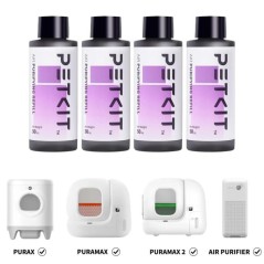 Lot de 4 recharges purifiantes - PETKIT pour Boîtier spray désodoris