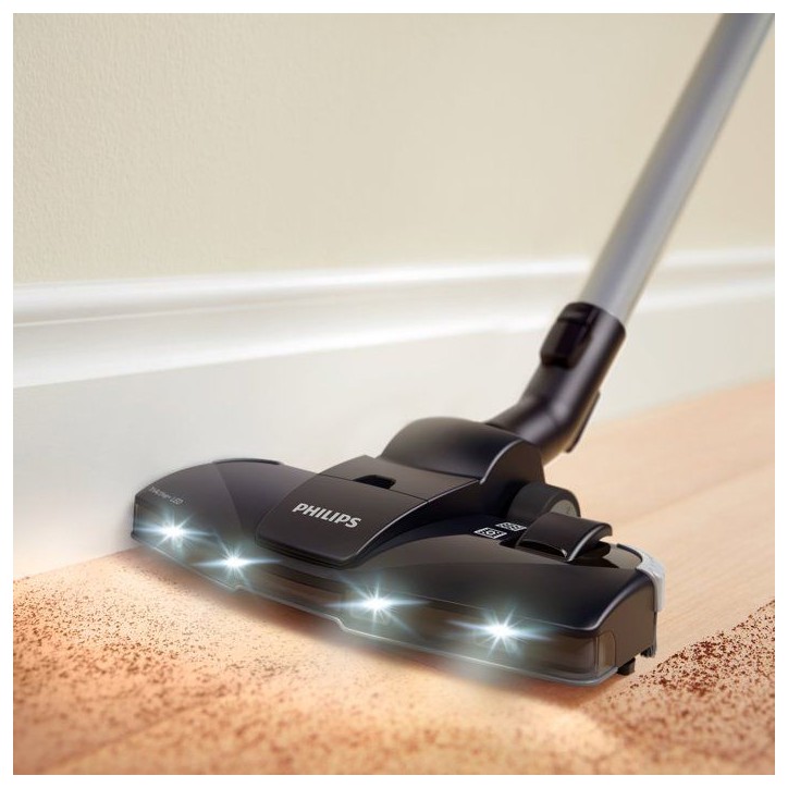 Philips FC9747/09 PowerPro Expert Aspirateur sans sac, avec accessoires, aspire 99,9 % de la poussiere, 900 W, noir