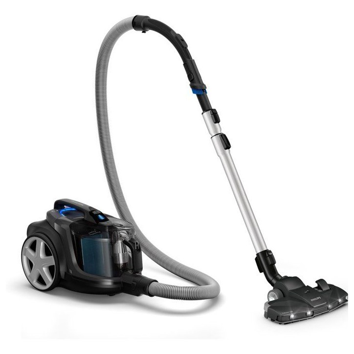 Philips FC9747/09 PowerPro Expert Aspirateur sans sac, avec accessoires, aspire 99,9 % de la poussiere, 900 W, noir