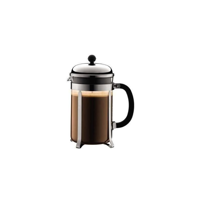 CHAMBORD - Cafetiere a piston BODUM , 12 tasses, 1.5 l, acier inox CHAMBORD - Cafetiere a piston BODUM , 12 tasses, 1.5 l, acier inox