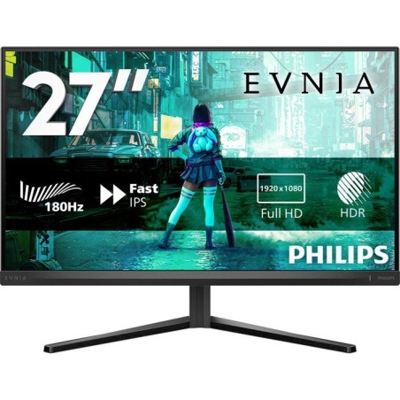 Ecran PC Gamer - Philips 27 - FHD 0.5ms 180Hz - Dalle Fast IPS - Ajust