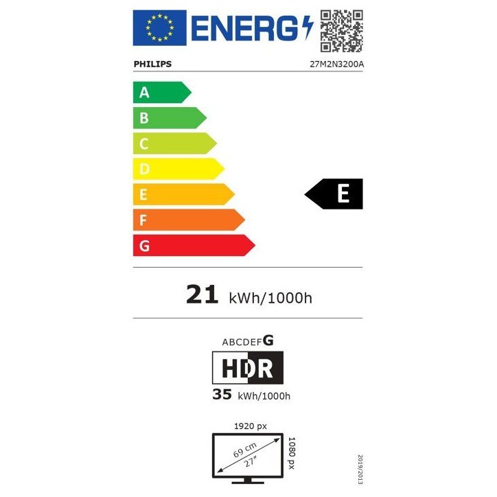 Ecran PC Gamer - Philips 27 - FHD 0.5ms 180Hz - Dalle Fast IPS - Ajustable en hauteur - 27M2N3200A Ecran PC Gamer - Philips 27 - FHD 0.5ms 180Hz - Dalle Fast IPS - Ajustable en hauteur - 27M2N3200A