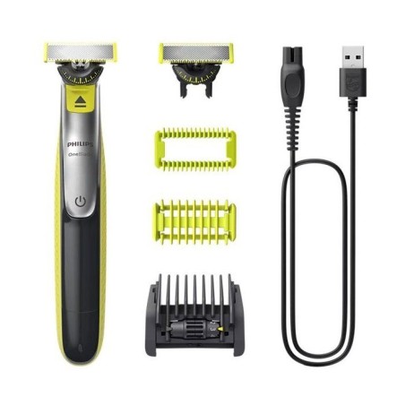 Rasoir éléctrique - PHILIPS - OneBlade Pro - Lame double sens - 14 r