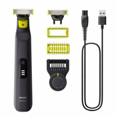 Rasoir éléctrique - PHILIPS - OneBlade Pro - Lame double sens - 14 r