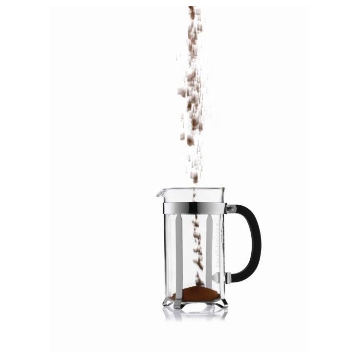 CHAMBORD - Cafetiere a piston BODUM , 12 tasses, 1.5 l, acier inox