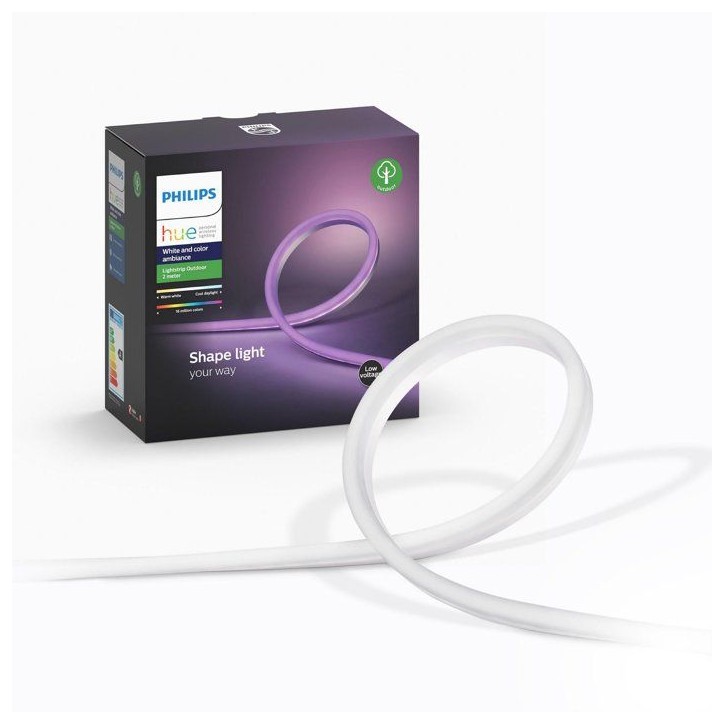 Ruban LED - PHILIPS HUE - Extérieur - 5 metres - Flexible