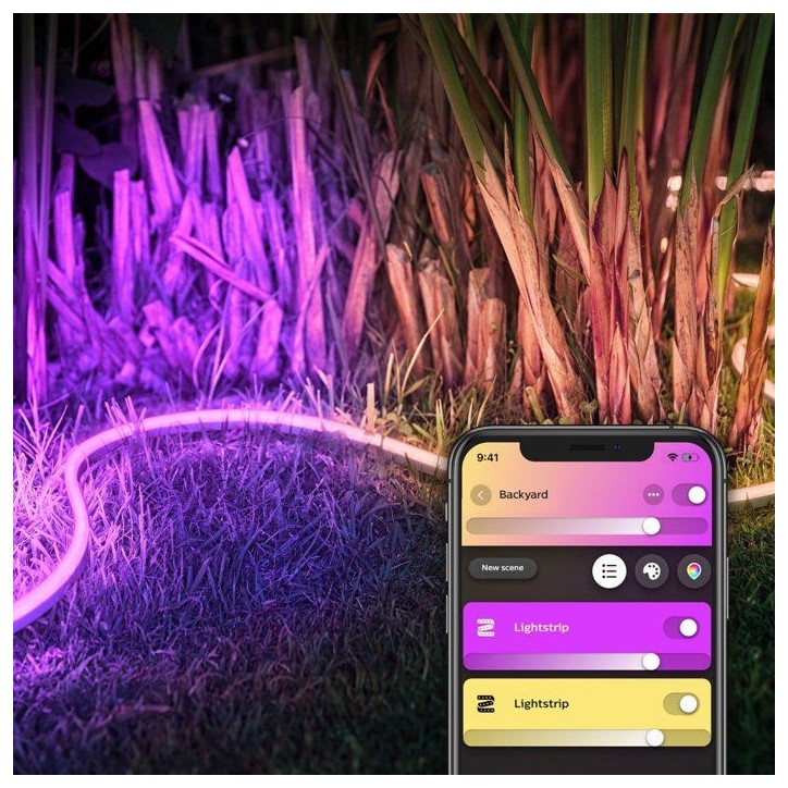 Ruban LED - PHILIPS HUE - Extérieur - 5 metres - Flexible