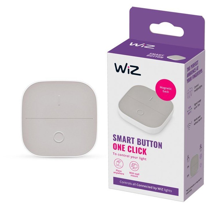 Bouton mobile - WIZ - Contrôler l'éclairage - Fonctione avec piles Bouton mobile - WIZ - Contrôler l'éclairage - Fonctione avec piles
