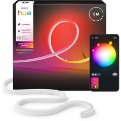 Ruban LED - PHILIPS HUE - Neon extérieur - 5 metres - 1100 lm - Ambia
