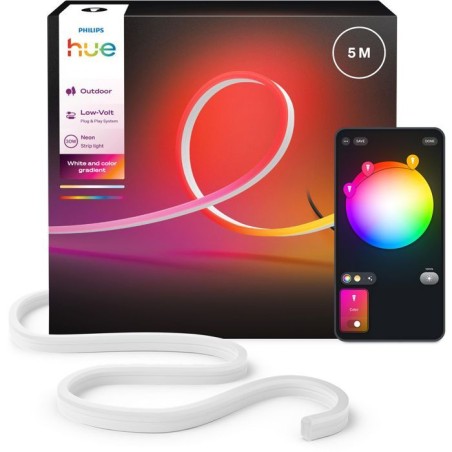 Ruban LED - PHILIPS HUE - Neon extérieur - 5 metres - 1100 lm - Ambia