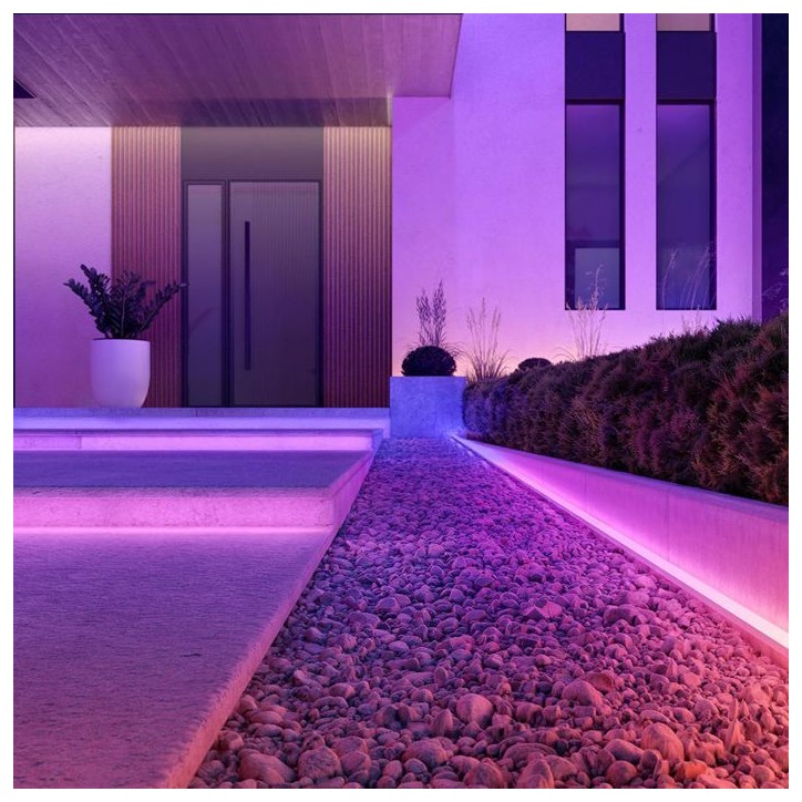 Ruban LED - PHILIPS HUE - Neon extérieur - 5 metres - 1100 lm - Ambiance - Ajustable - Résistant - Base tension