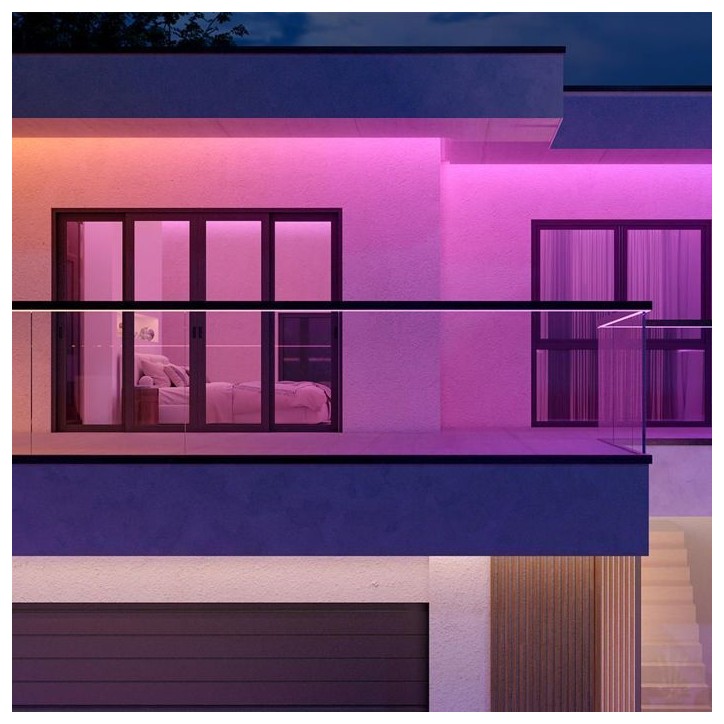 Ruban LED - PHILIPS HUE - Flux extérieur - 10 metres - 3000 lm - Ambiance - Ajustable- Résistant