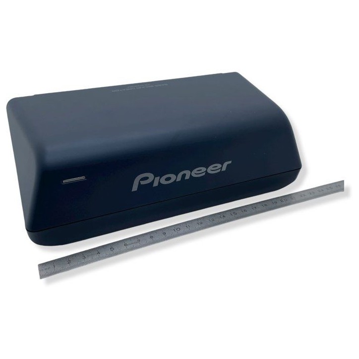 Caisson amplifié ultra-compact - PIONEER - Amplification numérique - Installation type repose pied - 160 W max Caisson amplifié ultra-compact - PIONEER - Amplification numérique - Installation type repose pied - 160 W max