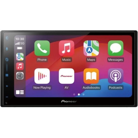 Autoradio multimédia - PIONEER - Ecran 7- 2DIN - DAB - USB - Entrée caméra de recul - Apple CarPlay sans fil - Android Auto