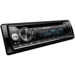 Autoradio - PIONEER - 1DIN - CD - Bluetooth - DAB - USB - Connecté via application Pioneer Smart Sync