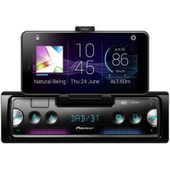 Autoradio - PIONEER - 1DIN - Support smartphone intégré - Bluetooth