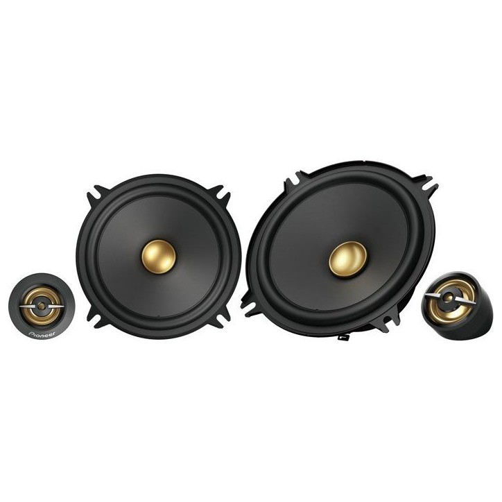 Haut-parleurs voiture coaxiaux 2 voies séparées - PIONEER - TS-A1301C - 3 cm - 300 W max - 50W RMS - Noir