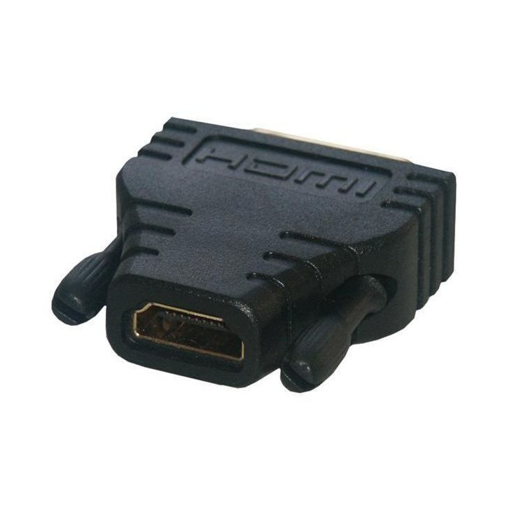 Adaptateur A/V - MCL - CG-281 - 1 x DVI-D Mâle - 1 x HDMI Femelle - Noir