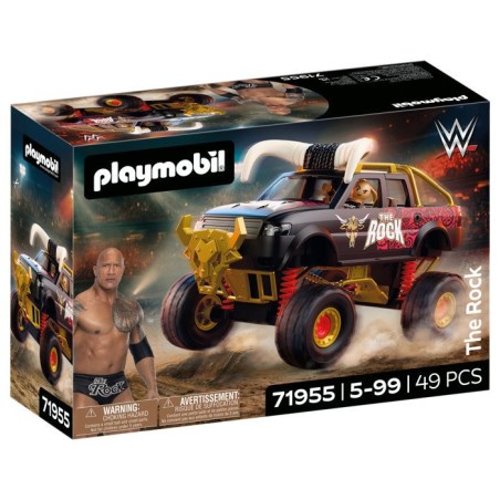 PLAYMOBIL 71955 WWE Le Monster Truck de The Rock