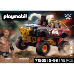 PLAYMOBIL 71955 WWE Le Monster Truck de The Rock