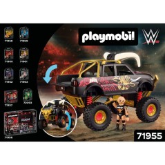 PLAYMOBIL 71955 WWE Le Monster Truck de The Rock