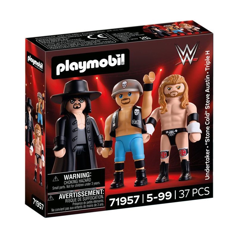 PLAYMOBIL 71957 WWE Multipack Attitude Era