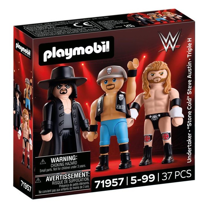 PLAYMOBIL 71957 WWE Multipack Attitude Era