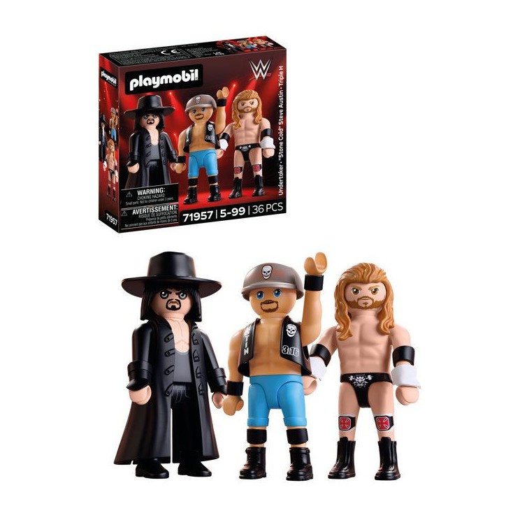 PLAYMOBIL 71957 WWE Multipack Attitude Era